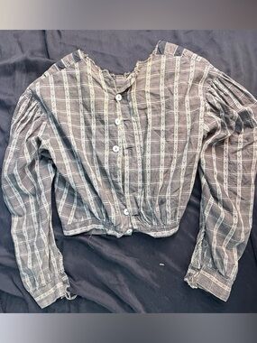 Antique Victorian blouse for study 19th century